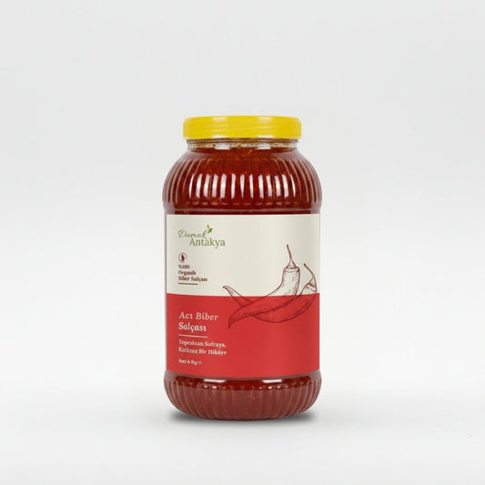Ev Yapımı Biber Salçası 12 Kg - DAMAK ANTAKYA