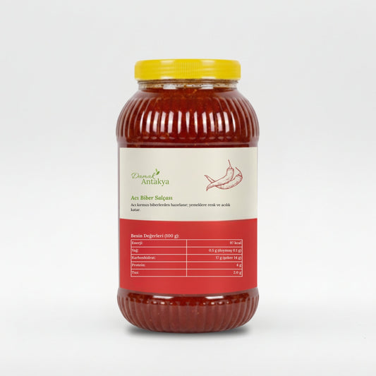 Ev Yapımı Biber Salçası 20 Kg - DAMAK ANTAKYA