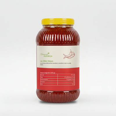 Ev Yapımı Biber Salçası 20 Kg - DAMAK ANTAKYA