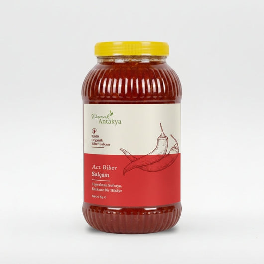 Ev Yapımı Biber Salçası 20 Kg - DAMAK ANTAKYA