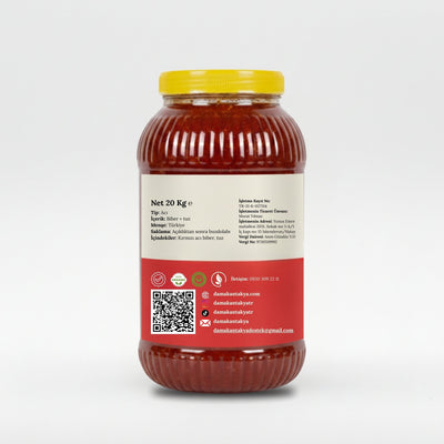 Ev Yapımı Biber Salçası 20 Kg - DAMAK ANTAKYA