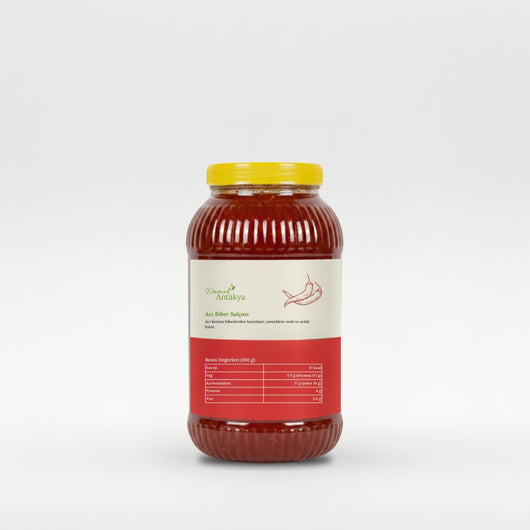 Ev Yapımı Biber Salçası 4 Kg - DAMAK ANTAKYA