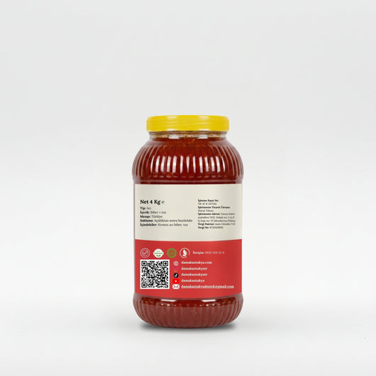 Ev Yapımı Biber Salçası 4 Kg - DAMAK ANTAKYA