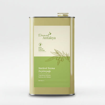Soğuk Sıkım Sızma Zeytinyağı 18 Lt - DAMAK ANTAKYA